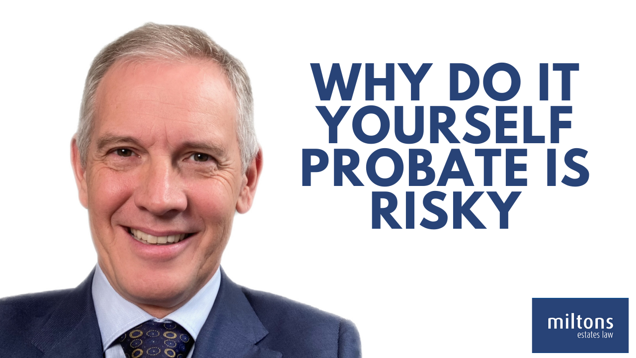 Why Do It Yourself Probate Is Risky